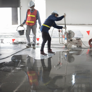 Post-Construction Floor Clean-Up